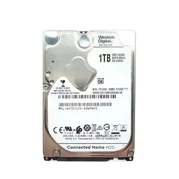 مشخصات و خرید هارد لپ تاپی اینترنال وسترن دیجیتال مدل WD10JUCT ظرفیت 1 ترابایت