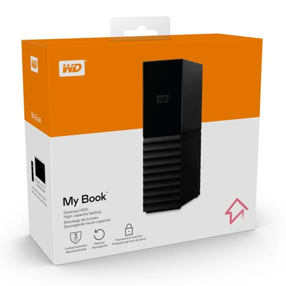هارد اکسترنال وسترن دیجیتال My Book ظرفیت 14 ترابایت