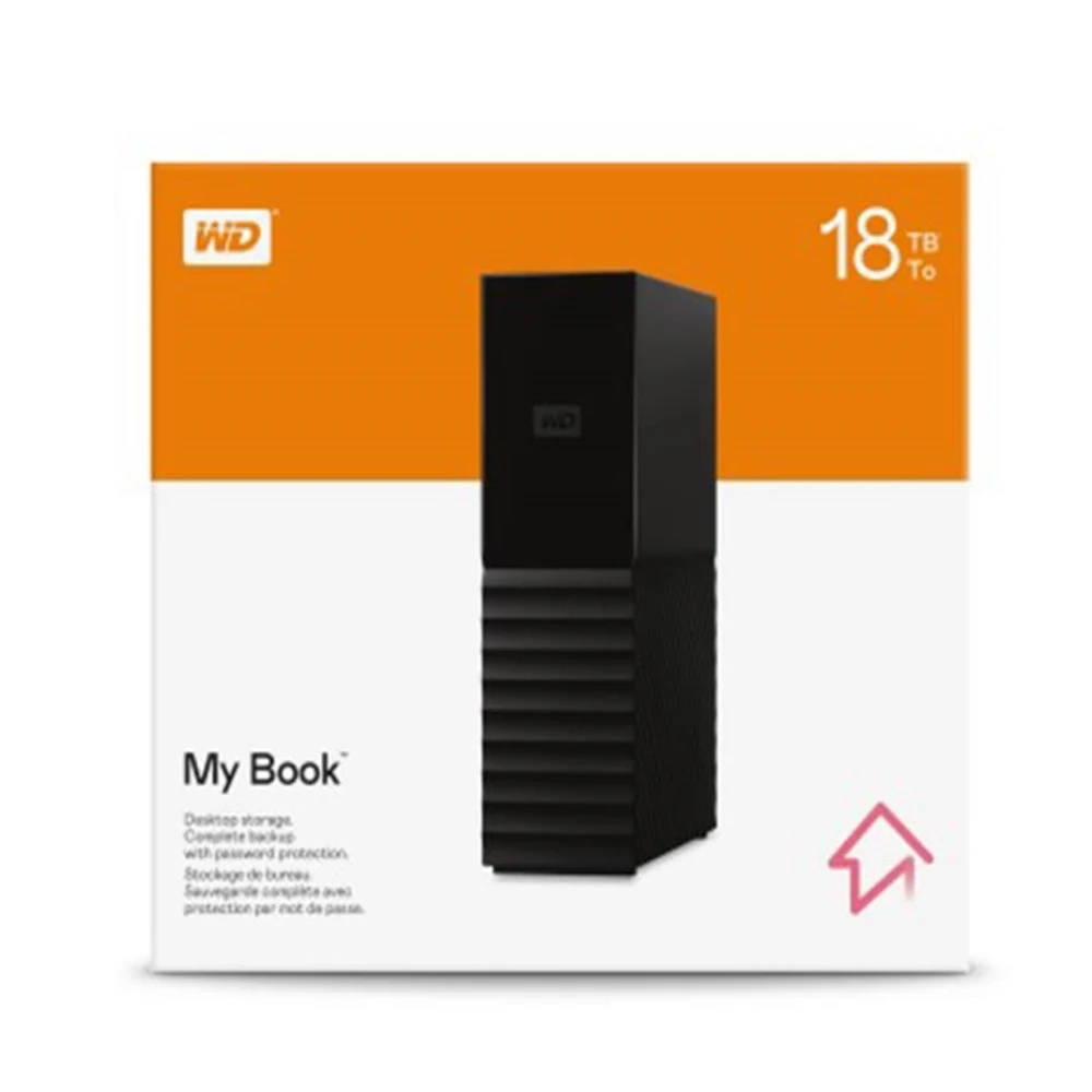 هارد اکسترنال وسترن دیجیتال My Book ظرفیت 18 ترابایت