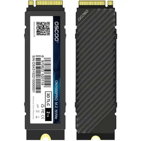حافظه SSD اینترنال M.2 NVMe Heatsink اسکو مدل OSCOO ON1000 Pro ظرفیت 1 ترابایت