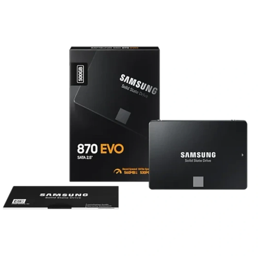 حافظه SSD اینترنال سامسونگ مدل EVO 870 ظرفیت 500 گیگابایت