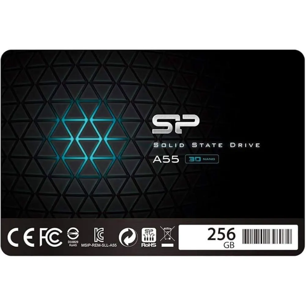 مشخصات و خرید حافظه SSD سیلیکون پاور مدل A55 SATA ظرفیت 256 گیگابایت