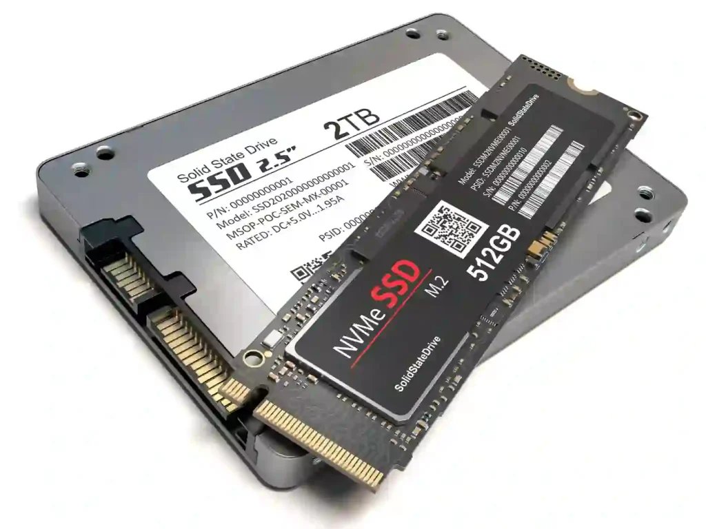 مقایسه سرعت هارد SSD NVMe و هارد SSD SATA 