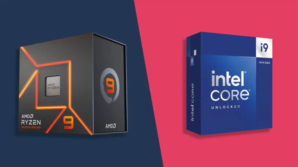مقایسه و ویژگی های سی پی یو های Intel و AMD