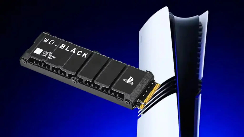 راه‌اندازی SSD بعد از نصب روی PS5