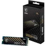 مشخصات اس اس دی اینترنال PCIe Gen4 x4 ام اس آی مدل SPATIUM M450 ظرفیت 500 گیگابایت