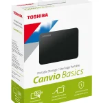 هارد اکسترنال توشیبا Toshiba Canvio basics ظرفیت 320 گیگابایت